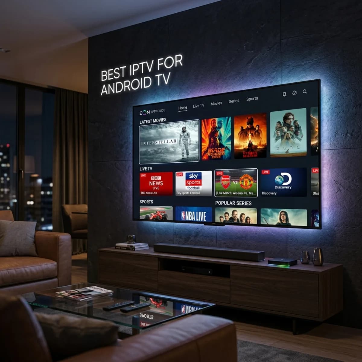 Melhores leitores de IPTV para Android TV (2026)