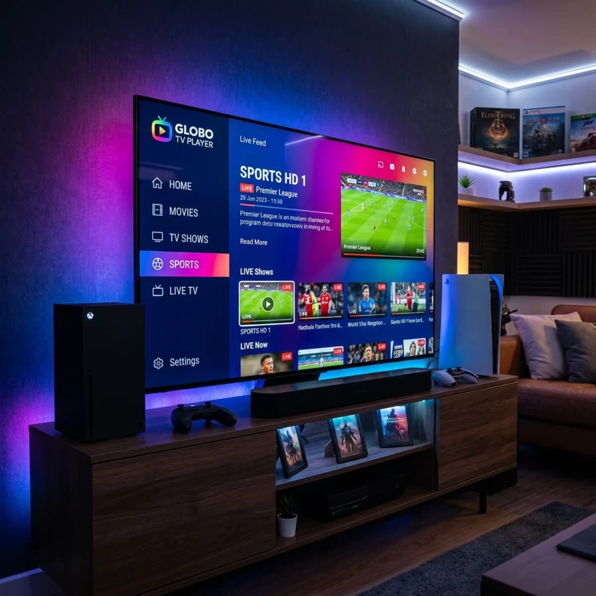 Como ver IPTV na Xbox e PlayStation (Guia 2026)