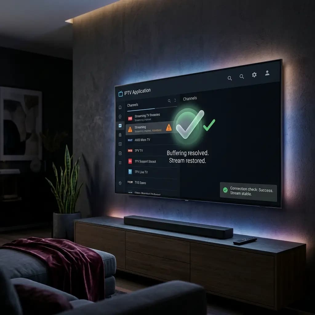 Erro 'Check Playlist URL' no Smart IPTV