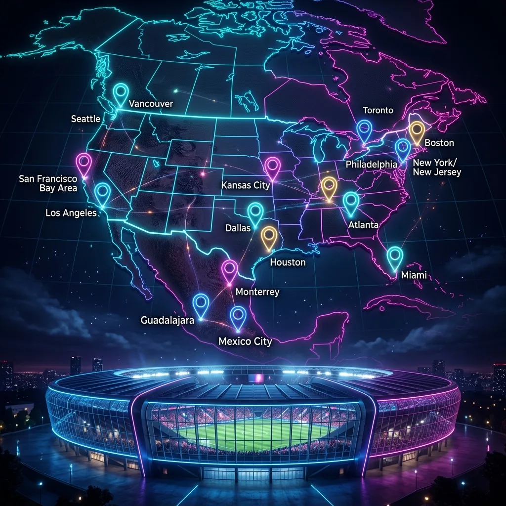 Villes Hôtes et Stades de la Coupe du Monde 2026